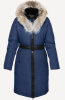 Пуховое пальто Regina (Женский; S; Navy)